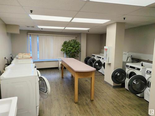 505 12121 Jasper Avenue, Edmonton, AB - Indoor Photo Showing Laundry Room