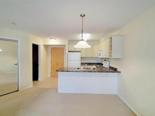 117 17404 64 Avenue Nw, Edmonton, AB - Indoor Photo Showing Kitchen With Double Sink