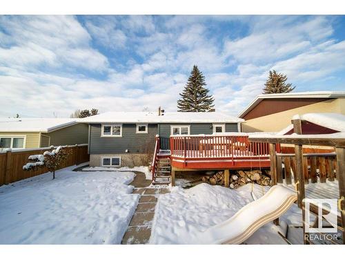 3213 110A Street, Edmonton, AB - Outdoor With Deck Patio Veranda