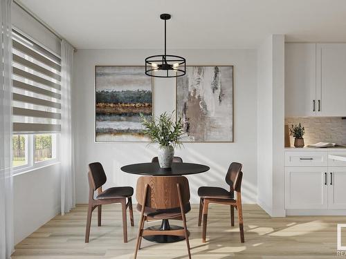 18908 29 Avenue, Edmonton, AB - Indoor Photo Showing Dining Room