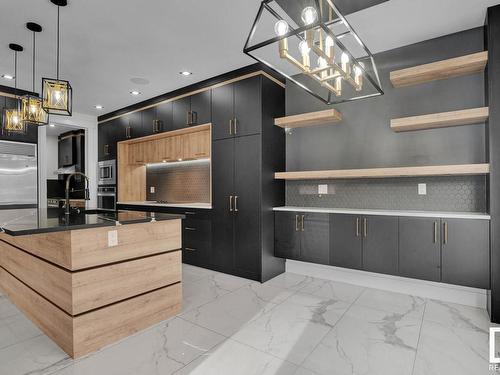 115 38 Street, Edmonton, AB - Indoor Photo Showing Kitchen