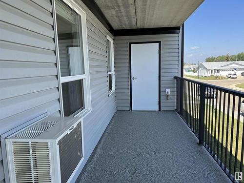 203 4002 47 Street, Drayton Valley, AB - Outdoor With Balcony With Exterior