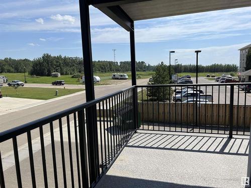 203 4002 47 Street, Drayton Valley, AB - Outdoor With Balcony With View With Exterior