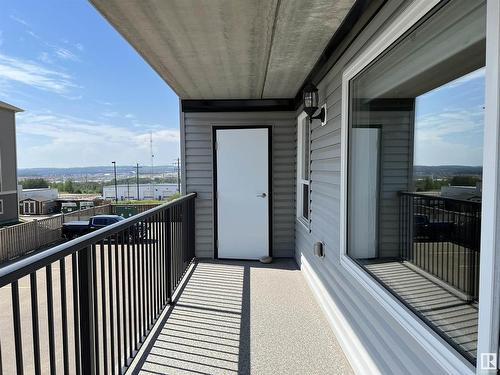 203 4002 47 Street, Drayton Valley, AB - Outdoor With Balcony With Exterior