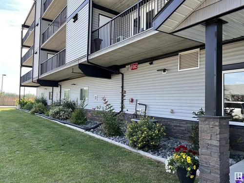 203 4002 47 Street, Drayton Valley, AB - Outdoor With Balcony With Exterior