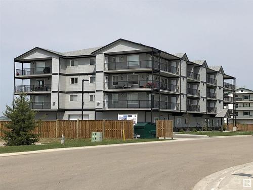 203 4002 47 Street, Drayton Valley, AB - Outdoor With Balcony With Facade