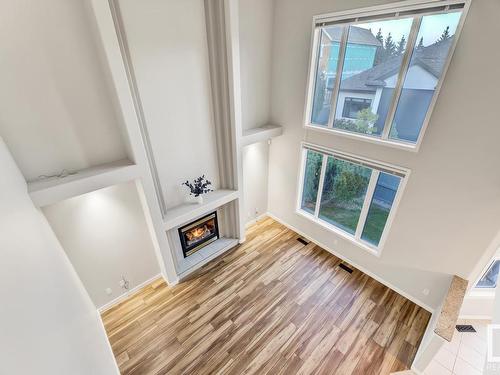 164 Darlington Crescent, Edmonton, AB - Indoor Photo Showing Other Room With Fireplace