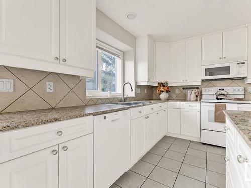 164 Darlington Crescent, Edmonton, AB - Indoor Photo Showing Kitchen With Double Sink