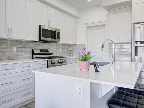 5795 Cautley Crescent, Edmonton, AB - Indoor Photo Showing Kitchen With Upgraded Kitchen