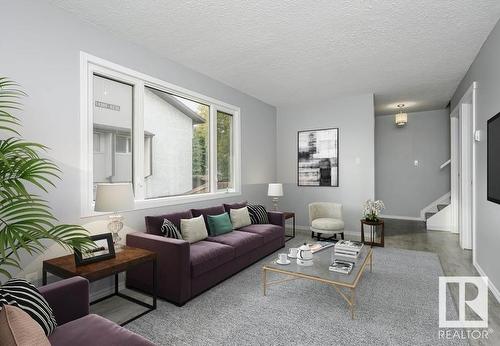 9 8115 144 Avenue, Edmonton, AB - Indoor Photo Showing Living Room