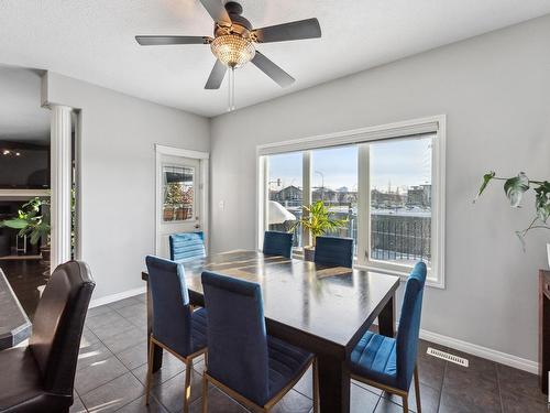 7111 168 Avenue, Edmonton, AB - Indoor Photo Showing Dining Room