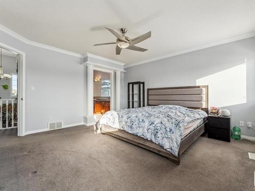 7111 168 Avenue, Edmonton, AB - Indoor Photo Showing Bedroom