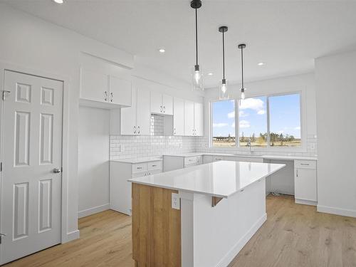 270 Sunland Way, Sherwood Park, AB - Indoor Photo Showing Kitchen With Upgraded Kitchen