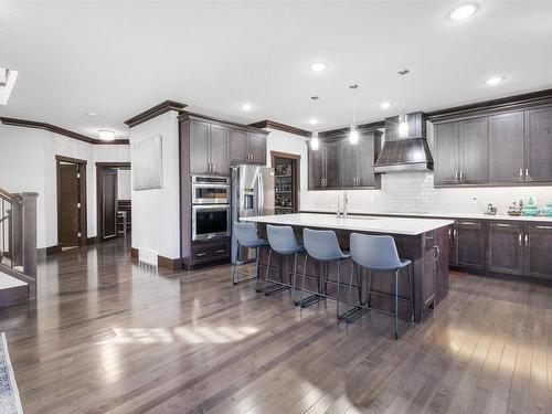 3223 Allan Way, Edmonton, AB - Indoor Photo Showing Kitchen With Upgraded Kitchen