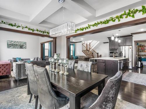 3223 Allan Way, Edmonton, AB - Indoor Photo Showing Dining Room