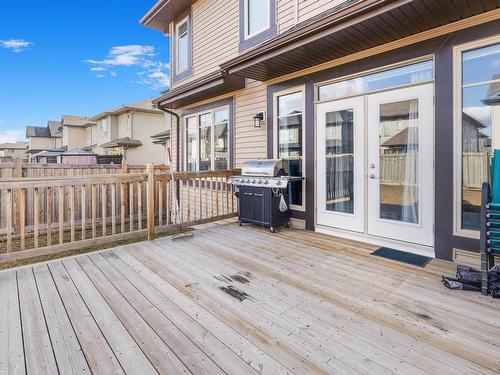 3223 Allan Way, Edmonton, AB - Outdoor With Deck Patio Veranda With Exterior