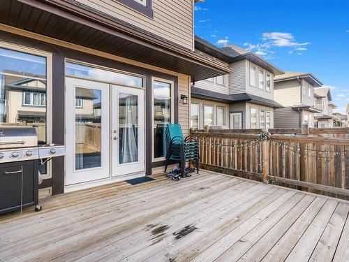 3223 Allan Way, Edmonton, AB - Outdoor With Deck Patio Veranda With Exterior