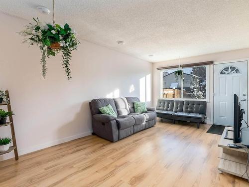 10 18305 89 Avenue Nw, Edmonton, AB - Indoor Photo Showing Living Room