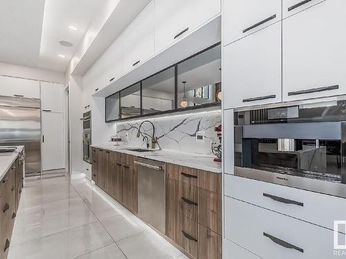 8908 140 Street Nw, Edmonton, AB - Indoor Photo Showing Kitchen