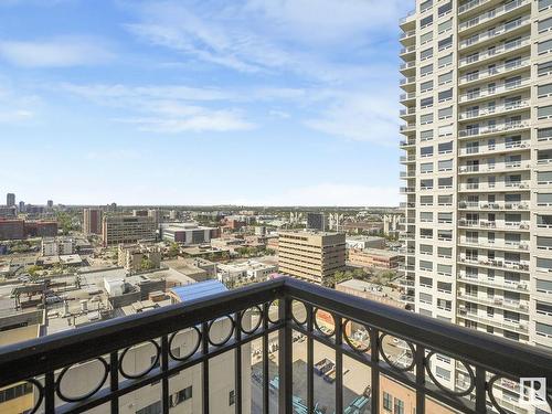 2008 10180 104 Street, Edmonton, AB - Outdoor With Balcony With View