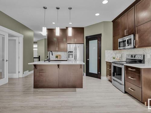 8716 218 Street, Edmonton, AB - Indoor Photo Showing Kitchen