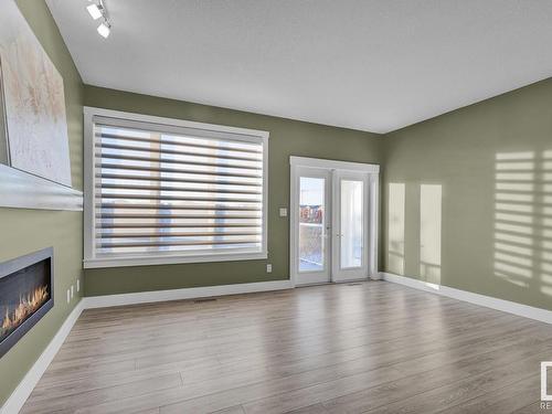 8716 218 Street, Edmonton, AB - Indoor With Fireplace