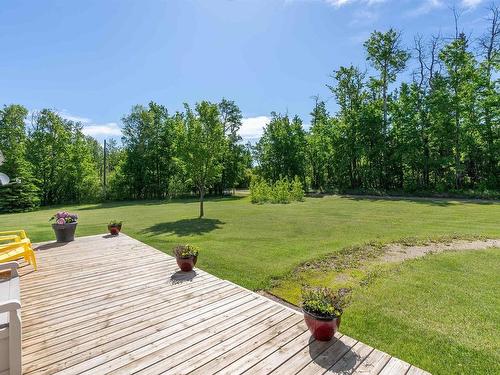 530084 Range Road 192, Rural Lamont County, AB - Outdoor With Deck Patio Veranda With Backyard