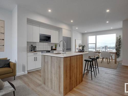 74 5 Rondeau Drive, St. Albert, AB - Indoor Photo Showing Kitchen With Upgraded Kitchen