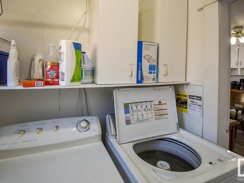 4811 50 Street, Onoway, AB - Indoor Photo Showing Laundry Room