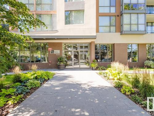 1403 10046 117 Street, Edmonton, AB - Outdoor With Balcony With Facade