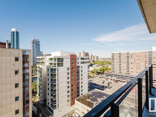 1403 10046 117 Street, Edmonton, AB - Outdoor With Balcony