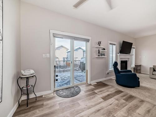 154 Spruce Gardens Crescent, Spruce Grove, AB - Indoor With Fireplace