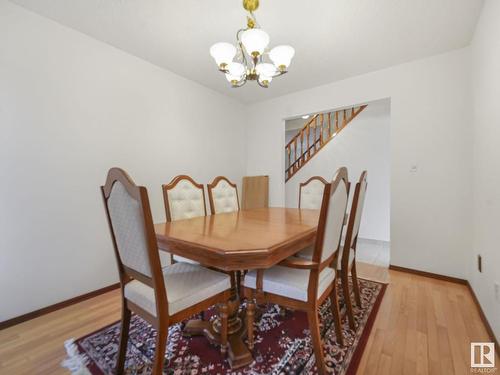 7223 152B Avenue, Edmonton, AB - Indoor Photo Showing Dining Room