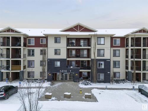 125 5816 Mullen Place, Edmonton, AB - Outdoor With Balcony With Facade