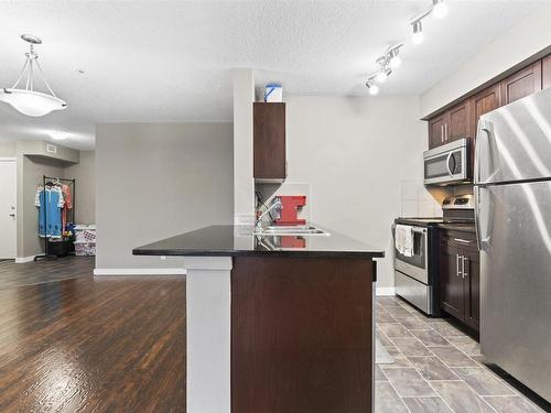 125 5816 Mullen Place, Edmonton, AB - Indoor Photo Showing Kitchen With Stainless Steel Kitchen