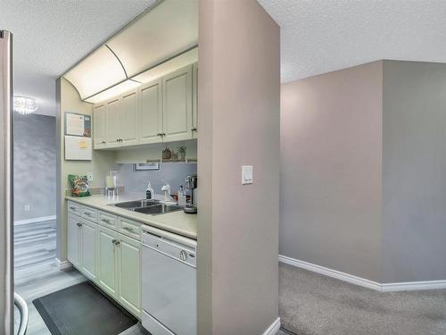 234 4210 139 Avenue, Edmonton, AB - Indoor Photo Showing Kitchen With Double Sink