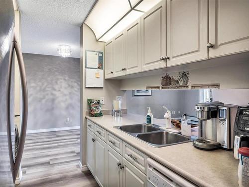 234 4210 139 Avenue, Edmonton, AB - Indoor Photo Showing Kitchen With Double Sink