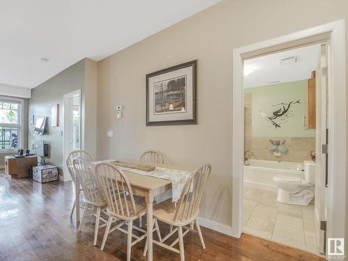 307 10808 71 Avenue, Edmonton, AB - Indoor Photo Showing Dining Room