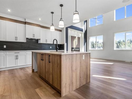 97 Eldridge Point(E), St. Albert, AB - Indoor Photo Showing Kitchen