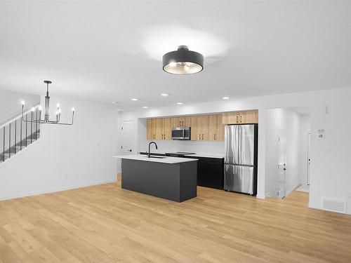 16 905 172 Street, Edmonton, AB - Indoor Photo Showing Kitchen