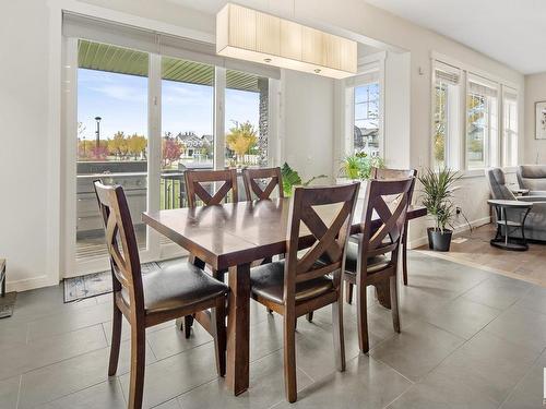 4904 Crabapple Lane, Edmonton, AB - Indoor Photo Showing Dining Room