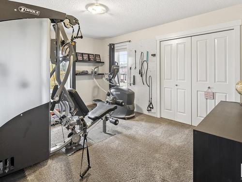 4904 Crabapple Lane, Edmonton, AB - Indoor Photo Showing Gym Room