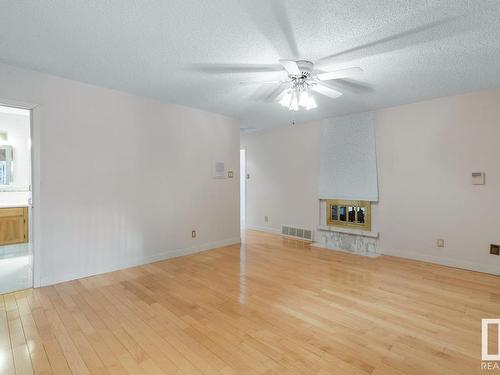 1 500 Lessard Drive, Edmonton, AB - Indoor With Fireplace