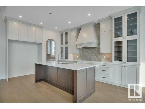 5 Jardin Place, St. Albert, AB - Indoor Photo Showing Kitchen With Upgraded Kitchen