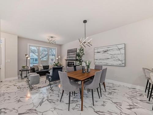 11217 125 Street, Edmonton, AB - Indoor Photo Showing Dining Room