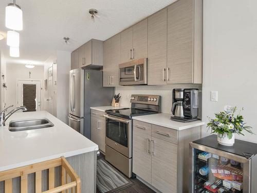 2076 Price Landing, Edmonton, AB - Indoor Photo Showing Kitchen With Stainless Steel Kitchen With Double Sink