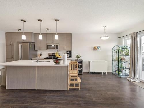 2076 Price Landing, Edmonton, AB - Indoor Photo Showing Kitchen With Upgraded Kitchen