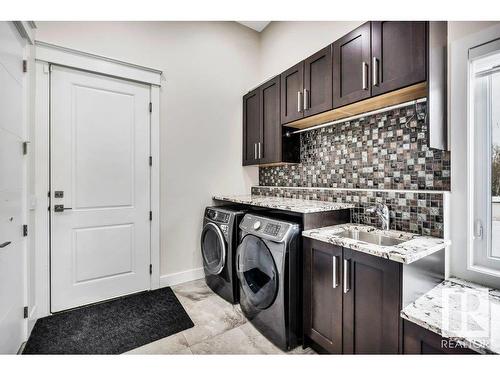 1 52225 Range Rd 232, Rural Strathcona County, AB - Indoor Photo Showing Laundry Room