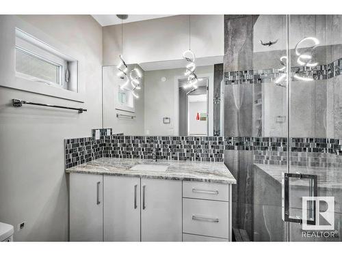 1 52225 Range Rd 232, Rural Strathcona County, AB - Indoor Photo Showing Bathroom