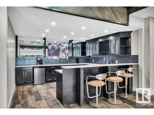 1 52225 Range Rd 232, Rural Strathcona County, AB - Indoor Photo Showing Kitchen With Upgraded Kitchen